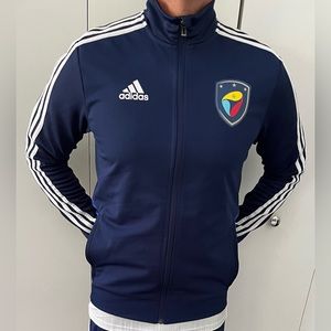 ADIDAS Mens Essentials Warm Up Soccer Jacket ESPN Disney Small